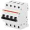 Disjoncteur S204L 4P 16A Courbe C Raccordement à vis - 6KA (4Modules)