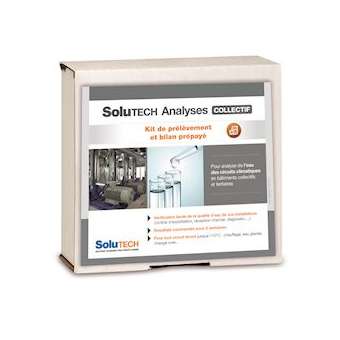 SOLUTECH ANALYSES CT Kit de prélèvement, bilan eau circuits fermés (coll/tert.)|Bwt-BWTC0007412