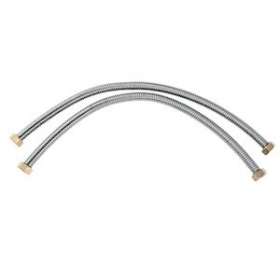 S/E FLEXIBLES, 2 flexibles 1' F/F - droit/droit - 800mm|Bwt-BWTP0011800
