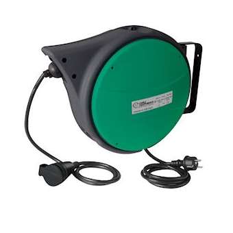 P421 enrouleur rappel automatique - gamme EURO garantie 3 ans - 20+2m 3G1,5²|Cable equipements-CQSER0301522RP421