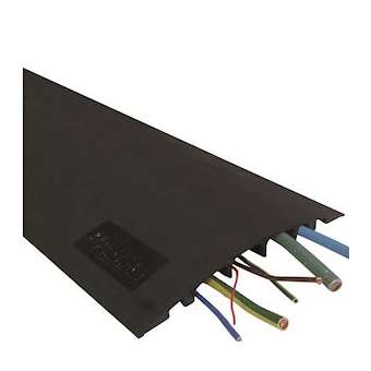 PONT PIETONS 30-7: passage de cable Pietons - 0,80m - NOIR - 7 canaux|Cable equipements-CQSPP30G80