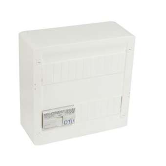 Coffret Basique Grade 2 TV Drivia 13 - 4xRJ45 STP + répartiteur TV 2 sorties|Legrand-LEG413248