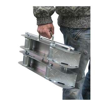 Dérouleur-mallette COMPACT 200, pour touret poids maxi 200kg, D 200 à 700 mm -|Cable equipements-CQSEC200