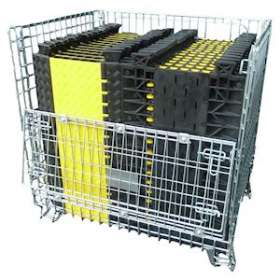 Conteneur repliable COBRA BOX pour le rangement des passages de cable -|Cable equipements-CQSPACBOX