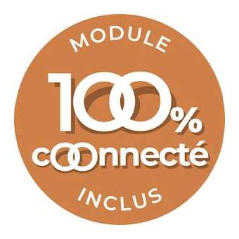 Naturay radiateur vertical - 1100 watts - brute de lave|Campa-CPAK207223