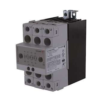 Contacteur statique 2ph 600V cmd cc zero de tension 3x25A|Carlo gavazzi-CGPRGC2A60D25KKE