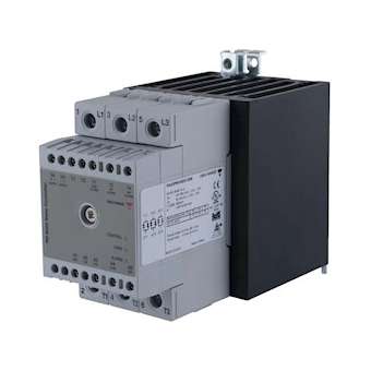 Contacteur statique 2ph 600V cmd ana(V) proportionnel 1 cycle 2x40A ctrl charge|Carlo gavazzi-CGPRGC2P60V40C1DM