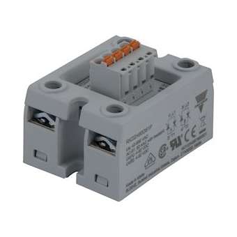 Relais statique 2p-2x in cc-zc 600V 50A-bornier debrochable|Carlo gavazzi-CGPRKD2A60D50P