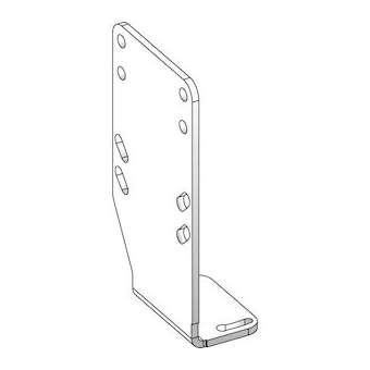 OsiSense XU - équerre de fixation - métallique - substitution XUL - pr détecteur|Schneider Electric-SCHXUZASK003
