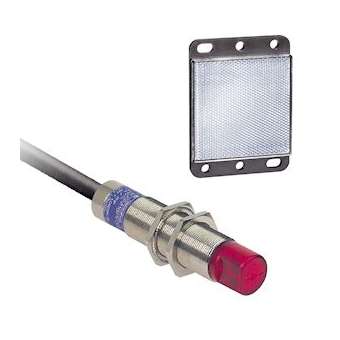 OsiSense XU9 - détecteur photoélectrique - réflex pol. - Sn 2m -F- câble 2m|Schneider Electric-SCHXU9M18MA230W