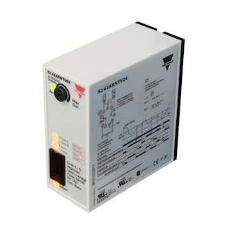 Amplificateur cellules photo. MOF 1voie 2NPN SPDT temporise 24Vca/cc|Carlo gavazzi-CGPS142BRNN924