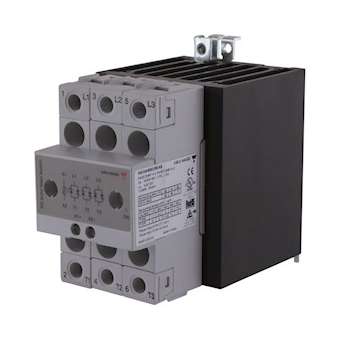 Contacteur statique 3ph 600V cmd ca zero de tension 3x25A|Carlo gavazzi-CGPRGC3A60A25KKE