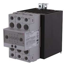 Contacteur statique 3ph 600V cmd ca zero de tension 3x25A|Carlo gavazzi-CGPRGC3A60A25KKE