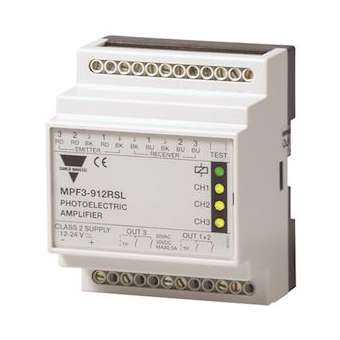 Amplificateur cellules MPF 3 voies 12/24 test/ c. fermeture|Carlo gavazzi-CGPMPF3-912RSL