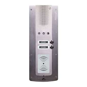 Portier audio IP/SIP 2 BP loi Handicap avec lecteur Mifare N° de série PoE|Castel-CST590.5400