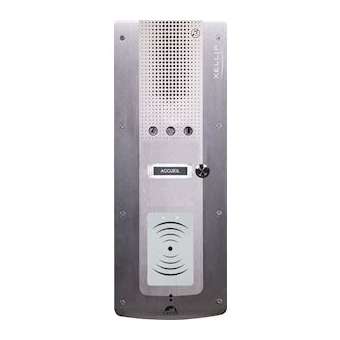 Portier audio IP/SIP 1 BP loi Handicap avec lecteur Mifare desfire PoE|Castel-CST590.6300