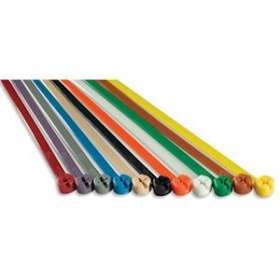 Colliers TY-RAP.4.8x186 mm 220N.PA6.6 Assortiment 10 couleurs.|ABB Thomas & Betts-TBFTY525MCLRS