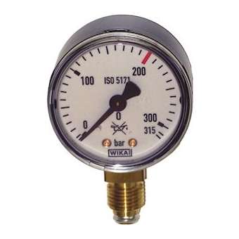 N-MANOMETRE D50 315B 1/4 GAZ H|Castolin Nevax-NVX330075