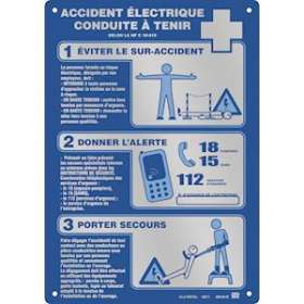 affiche alu 'soins aux electrises' a4|Catu-CATAM-25-B