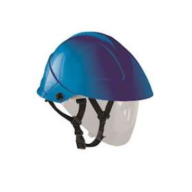 casque bleu avec ecran facial integre|Catu-CATMO-185-B