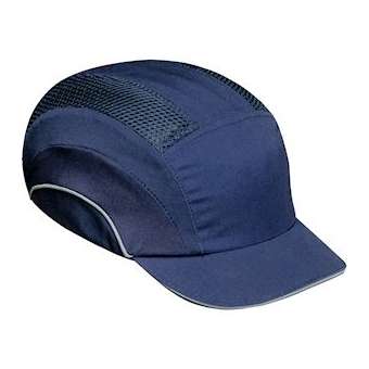 Casquette anti-choc aérée marine|Bizline-BIZ731688