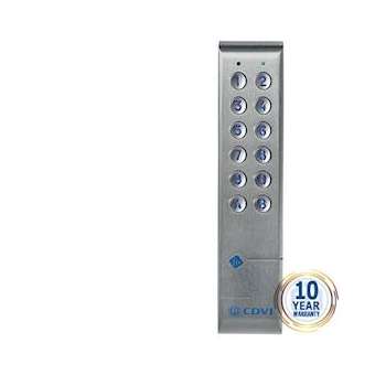 Lecteur inox 2Xtechnologies proximité /clavier codé Digicode Wiegand|CDVI-CDAKCPROXWLC