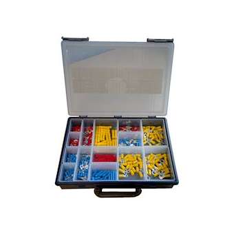 Assortiment de cosses préisolées à 350 cosses + valise|Cembre-CMBVALISE