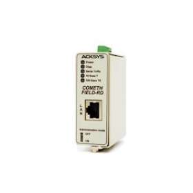 Passerelle série RS232/422/485 Ethernet format rail DIN|Acksys communications systems-AY2COMETH-FIELD-RD