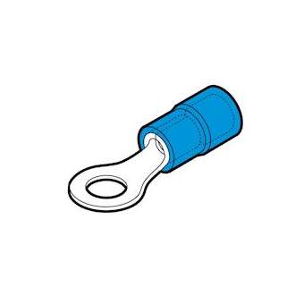 Cosse préisolée ronde bleue (1,5 à 2,5 mm²) - Diam. 8 mm|Cembre-CMBBFM8