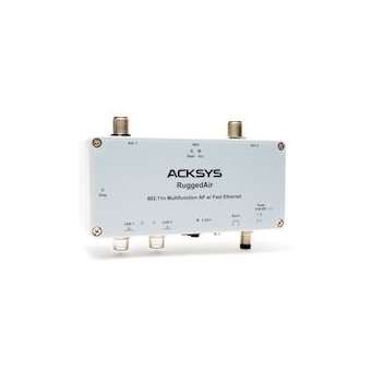 RuggedAir100: Point d'accès, client, répéteur WiFi 802.11n durci|Acksys communications systems-AY2RUGGEDAIR-1A