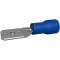 Clip pré-isolé mâle 1.5-2.5 mm² 6.3 x 0.8 mm bleu (x 100)