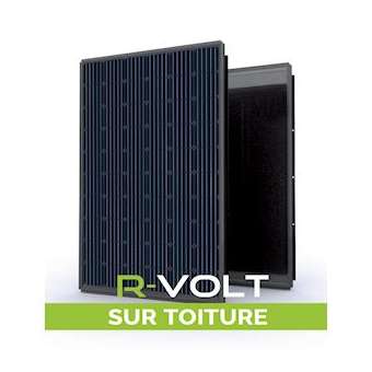 Panneau SYSTOVI V-SYS/R-VOLT Certifié 300WC 60C FULL BLACK Garantie 20 ans|Cetih Carquefou-SYVPO49300N07