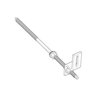 Colis 4 crochets tôle onduléeUL V-SYS sur toiture ligne de base|Cetih Carquefou-SYVQ11L1TO