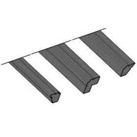 Eclisse Rail intermédiaire sur toiture Certifié + visserie|Cetih Carquefou-SYVQE05