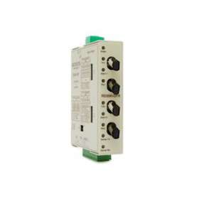 Convertisseur RS232/422/485 FO multimode, 4 connecteurs ST, format rail Din|Acksys communications systems-AY2RD300-OFR