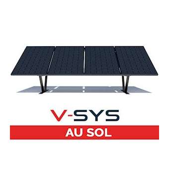 Kit V-SYS au sol 1320W 1L4 portrait avec matériel élec|Cetih Carquefou-SYVKA15S4V60Y2
