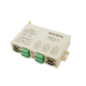 Passerelle RS232/422/485 USB modèle 4 voies|Acksys communications systems-AY2USBPORT-4