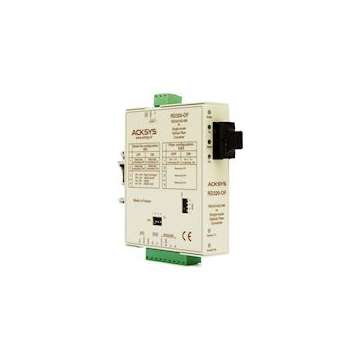 Convertisseur RS232/422/485 FO monomode, 2 connecteurs SC, format rail Din|Acksys communications systems-AY2RD320-OF