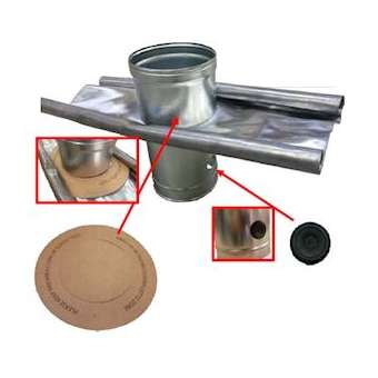 Traversée de toiture avec joint tuile grand galbe|Cetih Carquefou-SYVMA27