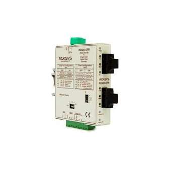 Convertisseur RS232/422/485 FO monomode, 4 connecteurs SC, format rail Din|Acksys communications systems-AY2RD320-OFR