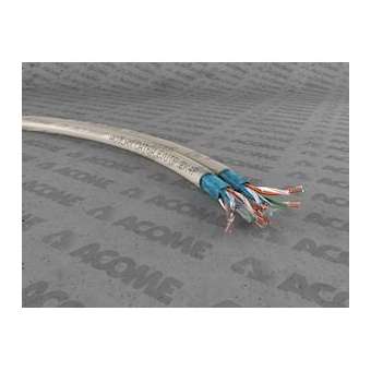 câble F/UTP cat6A MHz LSOH-FR 2x4P touret 500m ivoire Dca|Acome-ACOR7292A-T500