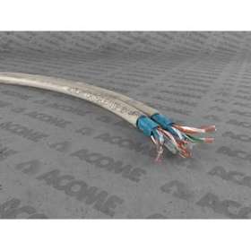câble F/UTP cat6A MHz LSOH-FR 2x4P touret 500m ivoire Dca|Acome-ACOR7292A-T500