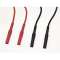 Cordons PVC 1,5m DM4-DM4 CAT4 600V RD/BK