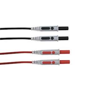 Cord. surmoulé Silic. 1,5 m DM4-DM4 Cat4 1kV RD/BK|Chauvin arnoux-CHXP01295452Z