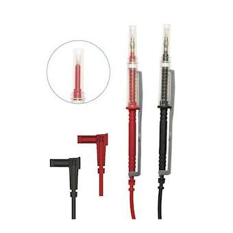 Cordon IP2X 1,5m PteT-CF4 Cat4 600V pour DDT RD/BK|Chauvin arnoux-CHXP01295463Z