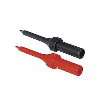 Pointes de rechange CAT4 fiche male 4mm RD/BK|Chauvin arnoux-CHXP01102152Z