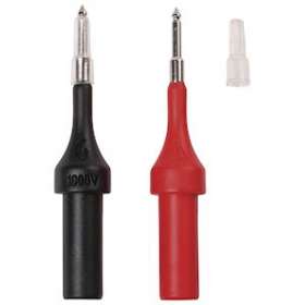Pointes de rechange D2 fiche male 4mm RD/BK|Chauvin arnoux-CHXP01102153Z