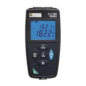 C.A 1822 Thermometre TC 2 Voies K J T E N R S|Chauvin arnoux-CHXP01654822