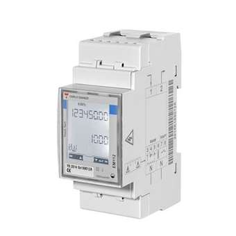 Compteur d'énergie digital monophasé 100A direct 230Vac sortie Modbus RTU MID|Carlo gavazzi-CGPEM112DINAV01XS1PFB