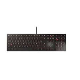 CHERRY KC 6000 SLIM 105T+7 ultra-plat multimédia, noir FR|Cherry-CY1JK-1600FR-2